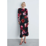 Imagem da oferta Vestido Mango Midi Allegra Preto