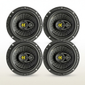 Imagem da oferta Kit 4 Alto Falante Bravox Revo 6 Pol Triaxial 140w Auto Preto