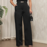 Imagem da oferta Calça Feminina Social Pantalona Com Cinto Para Trabalhar