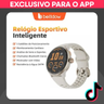 Imagem da oferta Smartwatch Bettdow c GPS - Chamada BT Saúde 1.43" Display 3ATM