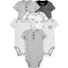Imagem da oferta Simple Joys by Carter's Pacote com 6 bodies de manga curta para bebês e meninos Multicoloridaâncoradinossaurolistr