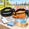 Imagem da oferta Kit 2 Pochetes Esportiva Impermeável Smartphone Acessórios Academia Treino Corrida Caminhada Moderna Bolsa Transversal Cintura Moda Blogueira Marca