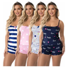 Imagem da oferta Kit 4 Baby Doll Conjunto Pijama Feminino Estampados