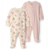 Imagem da oferta Kit Macacão Bebê 2 Peças com Pezinho Floral Multicor Carter's