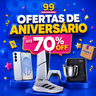 Imagem da oferta Aniversário Magalu com até 70% OFF + R$ 50 Milhões em Cupons!