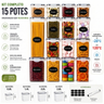Imagem da oferta Kit 15 Potes Herméticos