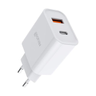 Imagem da oferta Geonav Carregador Universal Ultra Rápido Duo 1 X USB-C Power Delivery 20W 1 X USB Quick Charge 18W CH20PDQC Branco