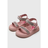 Imagem da oferta Sandália Flat Infantil Molekinha Tira Hotfix Rosa