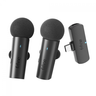 Imagem da oferta Microfone Lapela Fifine M8 Duplo Wireless USB-C