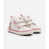 Imagem da oferta Tênis Botinha Infantil com Velcro e Estampa da Minnie e Daisy - Tam 20 ao 27