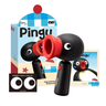 Imagem da oferta Em Estoque: Ventilador Portátil Pingu Penguin Recarregável 2000mAh Rotativo Brinquedo de Verão Presente para Estud