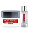 Imagem da oferta L'Oréal Paris Revitalift Hialurônico Kit Skincare Anti-Idade, com Sérum Preenchedor 30ml + Creme Facial Noturno, Ácido Hialurônico para Hidrataç