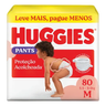 Imagem da oferta Huggies Fralda Pants Roupinha Proteção Acolchoada M 80 Un