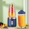 Imagem da oferta Mini Liquidificador Portátil 400ml com 6 Lâminas e Espremedor Elétrico