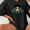 Imagem da oferta Camisetão Feminina Algodão T-shirt Gym Academia Estampada