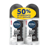 Imagem da oferta NIVEA Kit MEN Desodorante Antitranspirante Roll On Invisible for Black & White 50ml