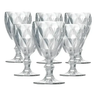 Imagem da oferta Jogo com 6 Taças de Vidro Diamond Cristal 340ml