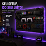 Imagem da oferta Painel Pegboard Organizador Setup Gamer 59x35 + Brindes