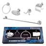 Imagem da oferta Kit Acessórios Para Banheiro Aço Inox 5 Peças