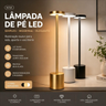 Imagem da oferta Luminária de Mesa Led 3 em 1 Recarregável Tipo C