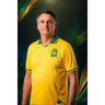 Imagem da oferta Camisa Brasil Masculina Flavio Bolsonaro Eleições Patriota Amarelo Flávio Bolsonaro 22 - Brasil G
