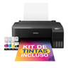 Imagem da oferta Impressora Epson EcoTank L1250 - Tanque de Tinta Colorida Wi-Fi Direct Comando de voz Bivolt Cor: Preto