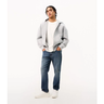Imagem da oferta Calça Jeans Slim Cropped com Desgaste
