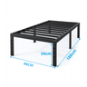 Imagem da oferta Estrutura De Cama Metal Solteiro CEspaço De Armazenamen