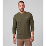 Imagem da oferta Camiseta Masculina Manga Longa Meia Malha Diametro Verde