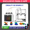 Imagem da oferta Impressora 3D Creality SPARKX i7 Color Combo + CFS Lite | Multicolorida 4 Cores | IA 500mms Alta Velocidade | Detecçã