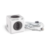 Imagem da oferta Elg, Pwc-x4u3m, Powercube Com Extensor Usb, Filtro De Linha, Multiplicador 4 Tomadas Bivolt Com 2 Portas Usb 2.4a, Disjuntor Integrado De 10a, Cabo 3m