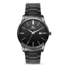 Imagem da oferta Relógio Chroma Masculino Preto Saint Germain Clássico Caixa Preta Detalhes Prata 42mm