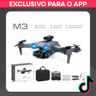 Imagem da oferta Drone DLI M3 Profissional: Câmeras HD Duplas Quadricóptero 2 Baterias