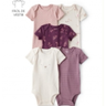 Imagem da oferta Kit Body Bebê 5 Peças Folhagens Multicor Carter's