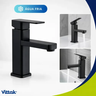 Imagem da oferta Vittak Torneira Para Banheiro Preto Fosco Água Fria ABS Com Arejador Instalação Em Bancada Fácil Limpeza E Alta Durabilidade