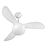 Imagem da oferta Ventilador De Teto Ventisol Fênix E-27 Branco 130w Com 3 Pás De Plástico 960 mm De Diâmetro