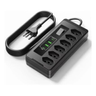 Imagem da oferta Filtro Linha 6 Tomadas 2 USB 2 Type-C 2500W