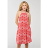 Imagem da oferta Vestido Feminino Colcci Estampa Geométrica Vermelho