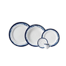 Imagem da oferta Serviço de Jantar e Café 30 Peças em Porcelana, Decoração Névoa Azul, Porcelana Schmidt