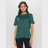 Imagem da oferta Camiseta Manga Curta Body For Sure Lisa Essentials Colors - Feminina