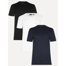Imagem da oferta Kit Camisetas Aramis Pretabrancaazul Marinho - Original