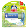 Imagem da oferta Pato Desodorizador Sanitário Gel Adesivo Citrus Com Aplicador, 6 Discos