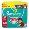 Imagem da oferta Fralda Pampers Pants Ajuste Total M 108 Unidades