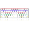 Imagem da oferta Redragon TECLADO MECANICO GAMER FIZZ RAINBOW BRANCO SWITCH MARROM
