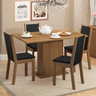 Imagem da oferta Conjunto Sala De Jantar Madesa Tampo De Madeira 4 Cadeiras - R$ 469,99