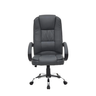 Imagem da oferta Cadeira de Escritório Presidente Fox Racer Base Cromada com Rodinha Cinza UT-C300