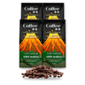 Imagem da oferta Kit 4 Pacotes Café Especial Em Grãos Coffee Mais Variedades: Solos Vulcânicos - 100% Arábica - 100% Arábica (4x250g)