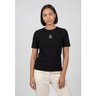 Imagem da oferta Camiseta Feminina Lança Perfume Gola Redonda Preta