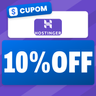 Imagem da oferta 10% off em planos anuais na Hostinger com cupom