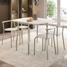 Imagem da oferta Conjunto Sala de Jantar Palermo Mesa com 4 Banquetas